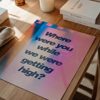 Champagne Supernova Oasis Lyrics Print