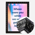 Black Ornate Frame