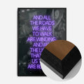 Black Wood Frame