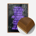 Oak Wood Frame