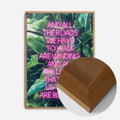 Oak Wood Frame