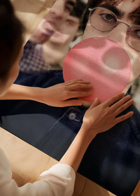 Liam Bubblegum Portrait Oasis Print