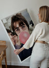 Liam Bubblegum Portrait Oasis Print