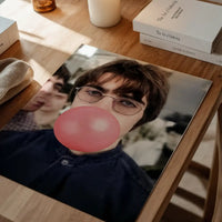 Liam Bubblegum Portrait Oasis Print