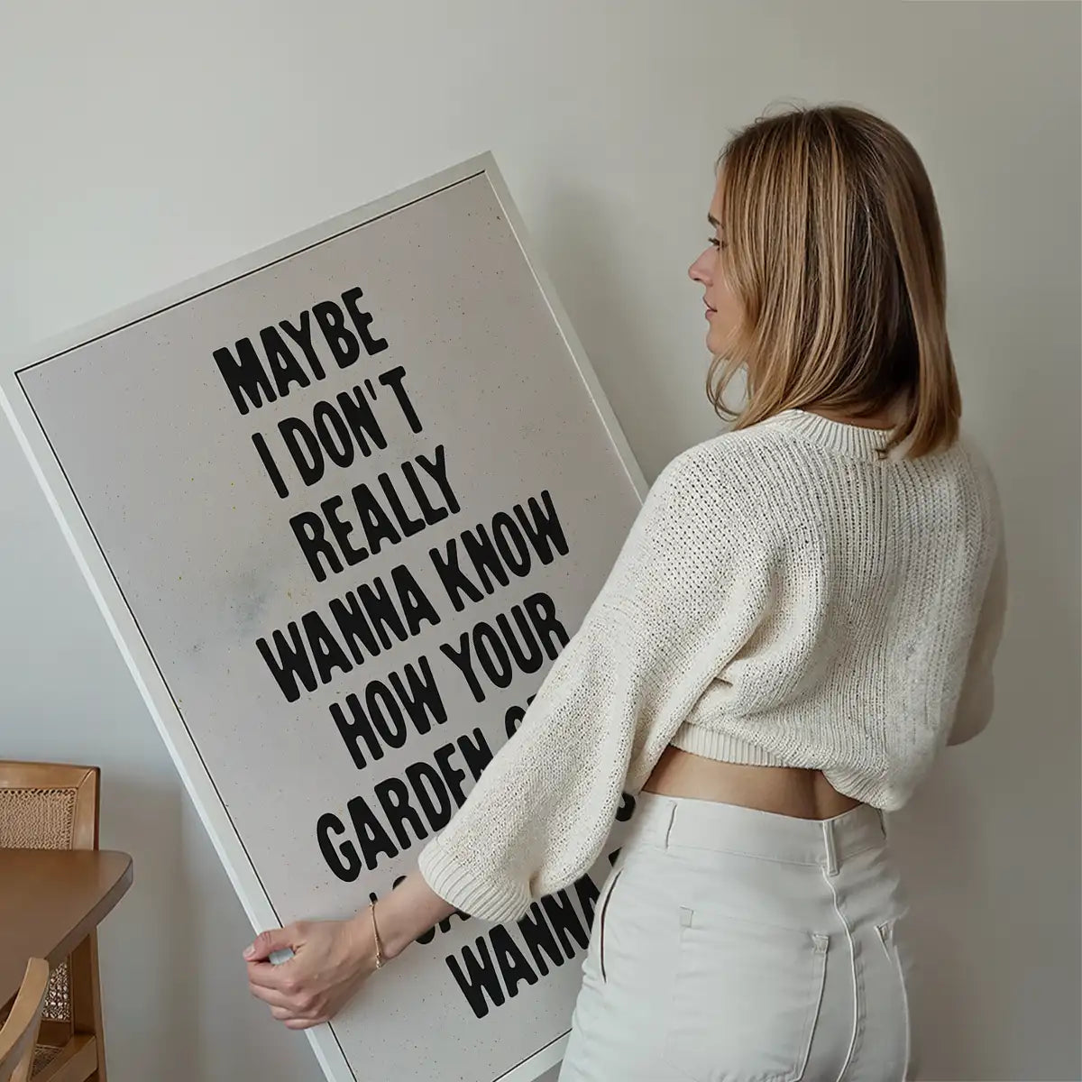 Live Forever 2025 Oasis Lyrics Print