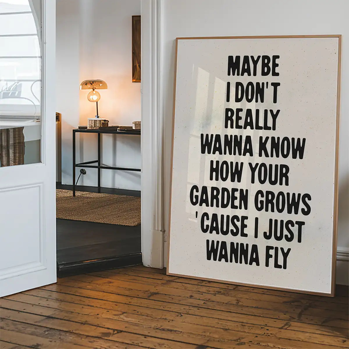 Live Forever 2025 Oasis Lyrics Print