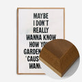 Oak Wood Frame