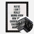 Black Ornate Frame