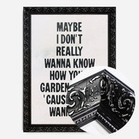 Live Forever 2025 Oasis Lyrics Print