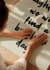 Some Might Say 2025 Oasis Lyrics Print
