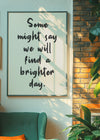 Some Might Say 2025 Oasis Lyrics Print