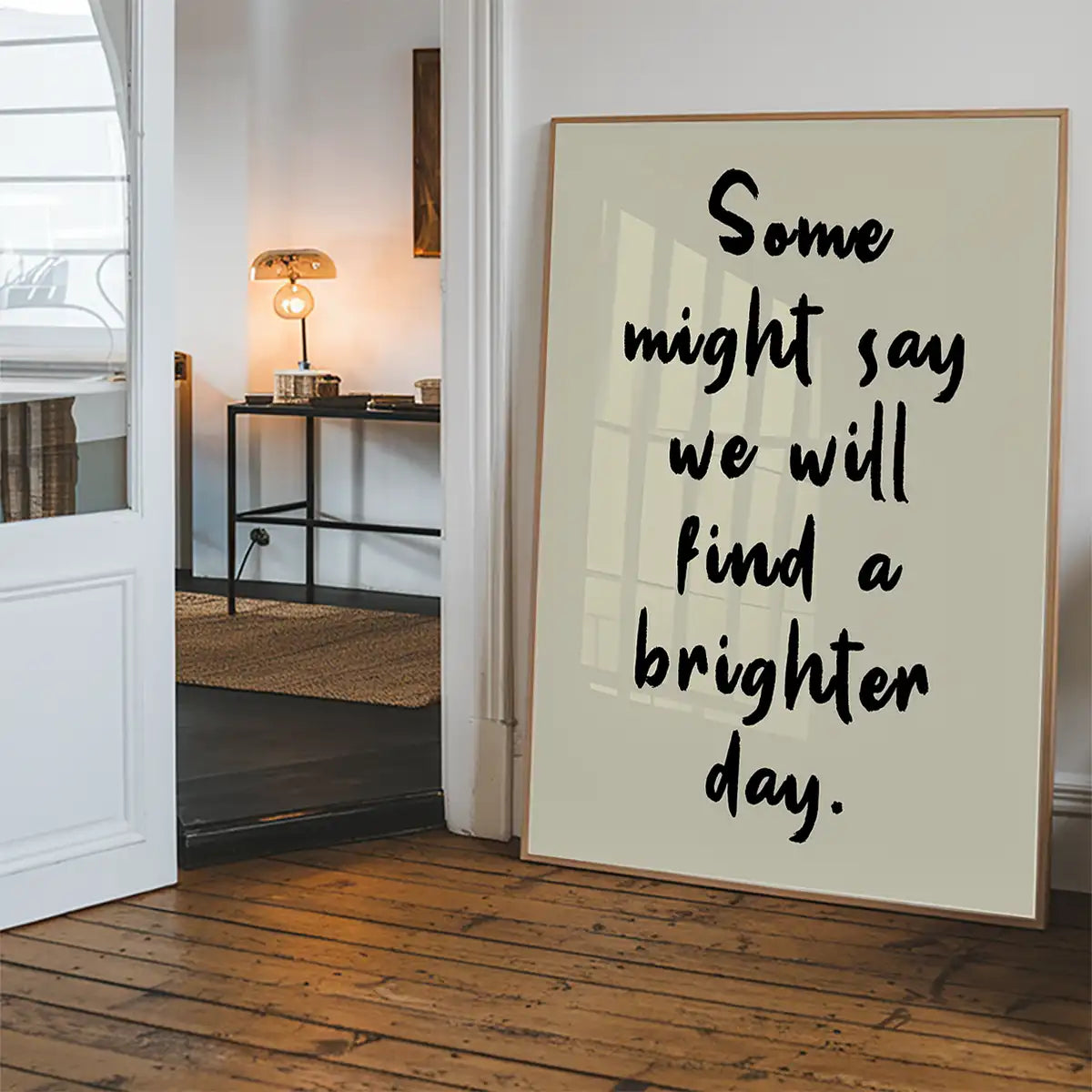 Some Might Say 2025 Oasis Lyrics Print