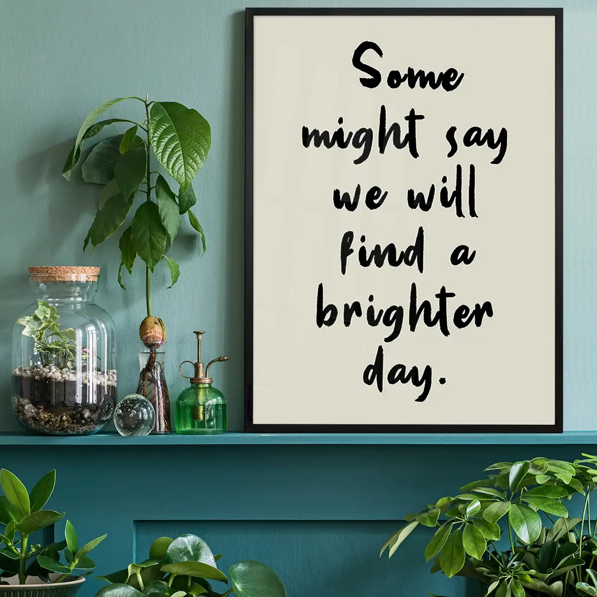 Some Might Say 2025 Oasis Lyrics Print