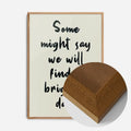 Oak Wood Frame