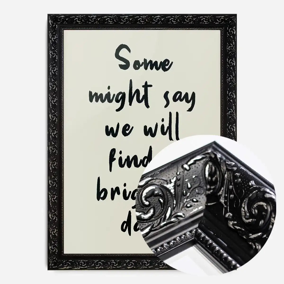 Some Might Say 2025 Oasis Lyrics Print