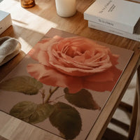Large Close-Up Peach Rose Painting