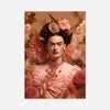 Frida Kahlo Peach Fuzz Portrait
