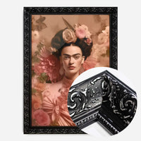 Frida Kahlo Peach Fuzz Portrait