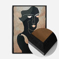 Black Wood Frame