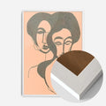 White Wood Frame