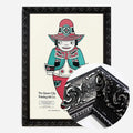 Black Ornate Frame