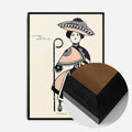 Black Wood Frame