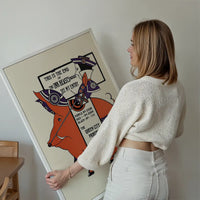 Queen City Printing Inks Vintage Poster - Pig Print