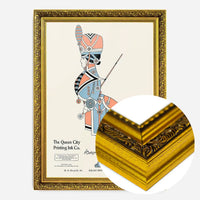 Queen City Printing Inks Vintage Poster - Guard In Pastels Print