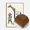 Oak Wood Frame