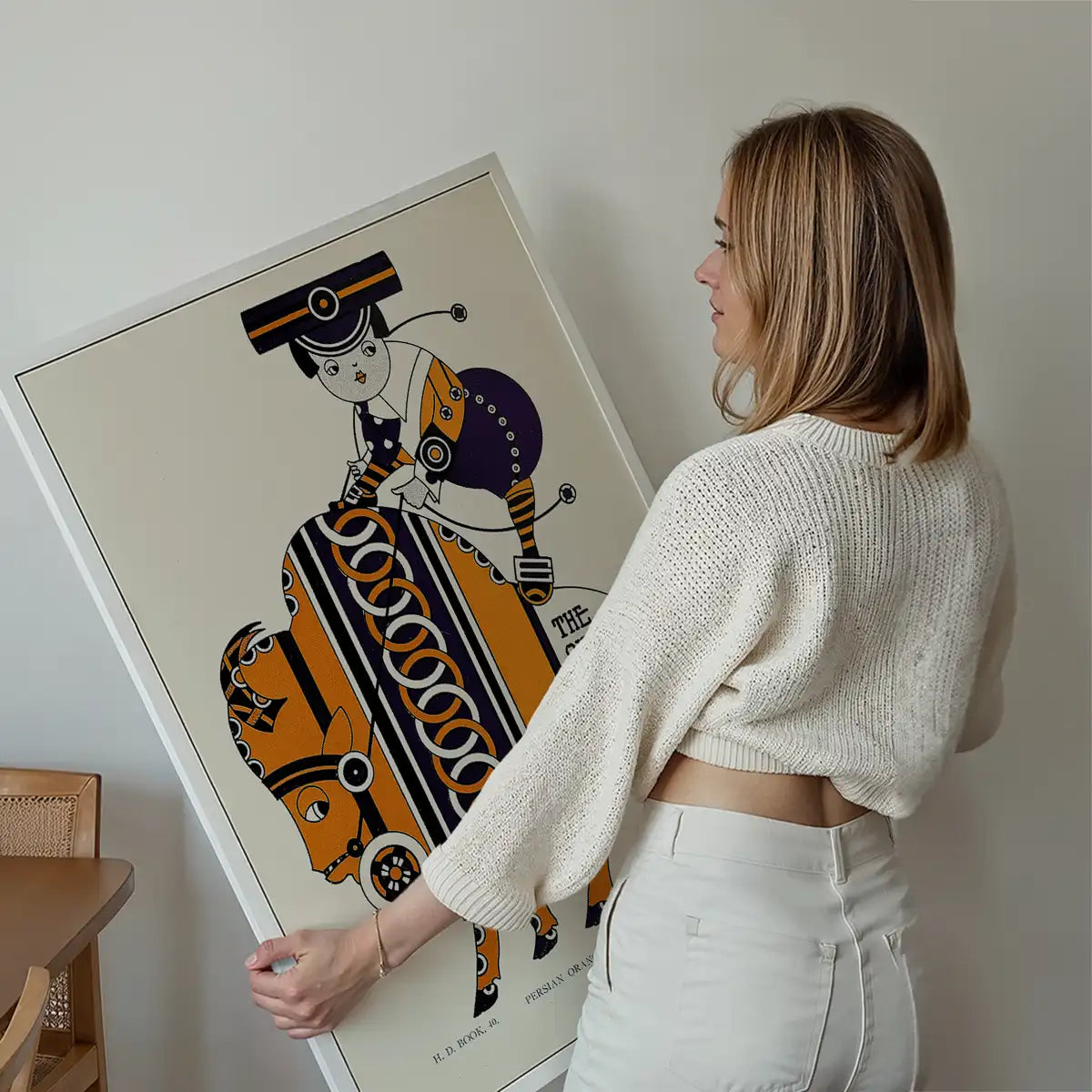Queen City Printing Inks Vintage Poster - Bull Print