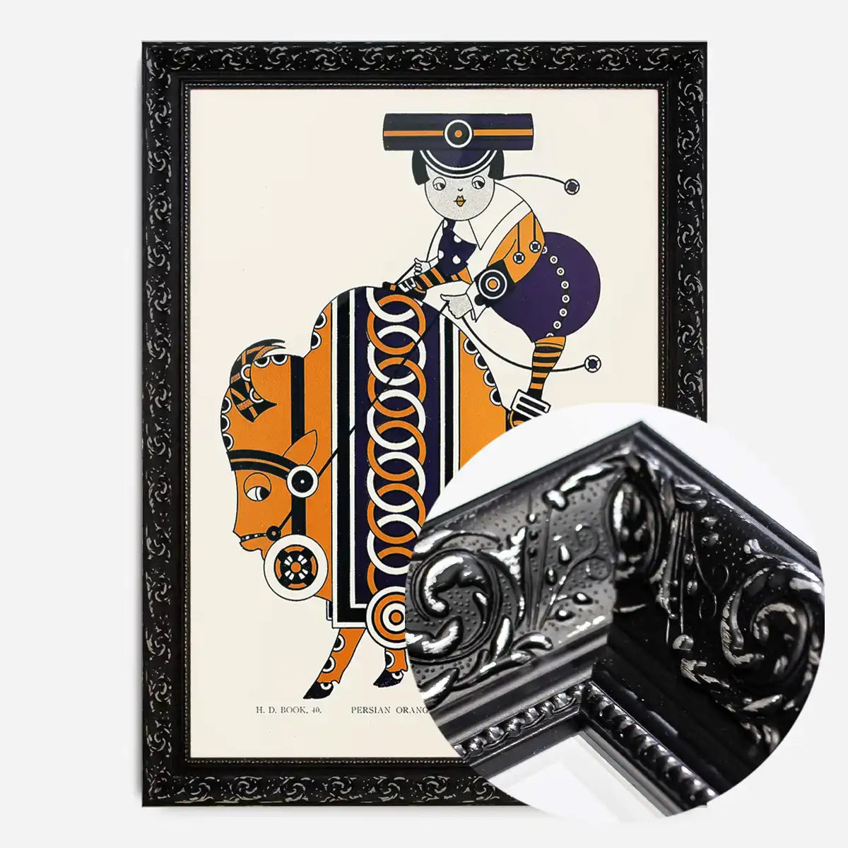 Queen City Printing Inks Vintage Poster - Bull Print