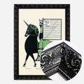 Black Ornate Frame