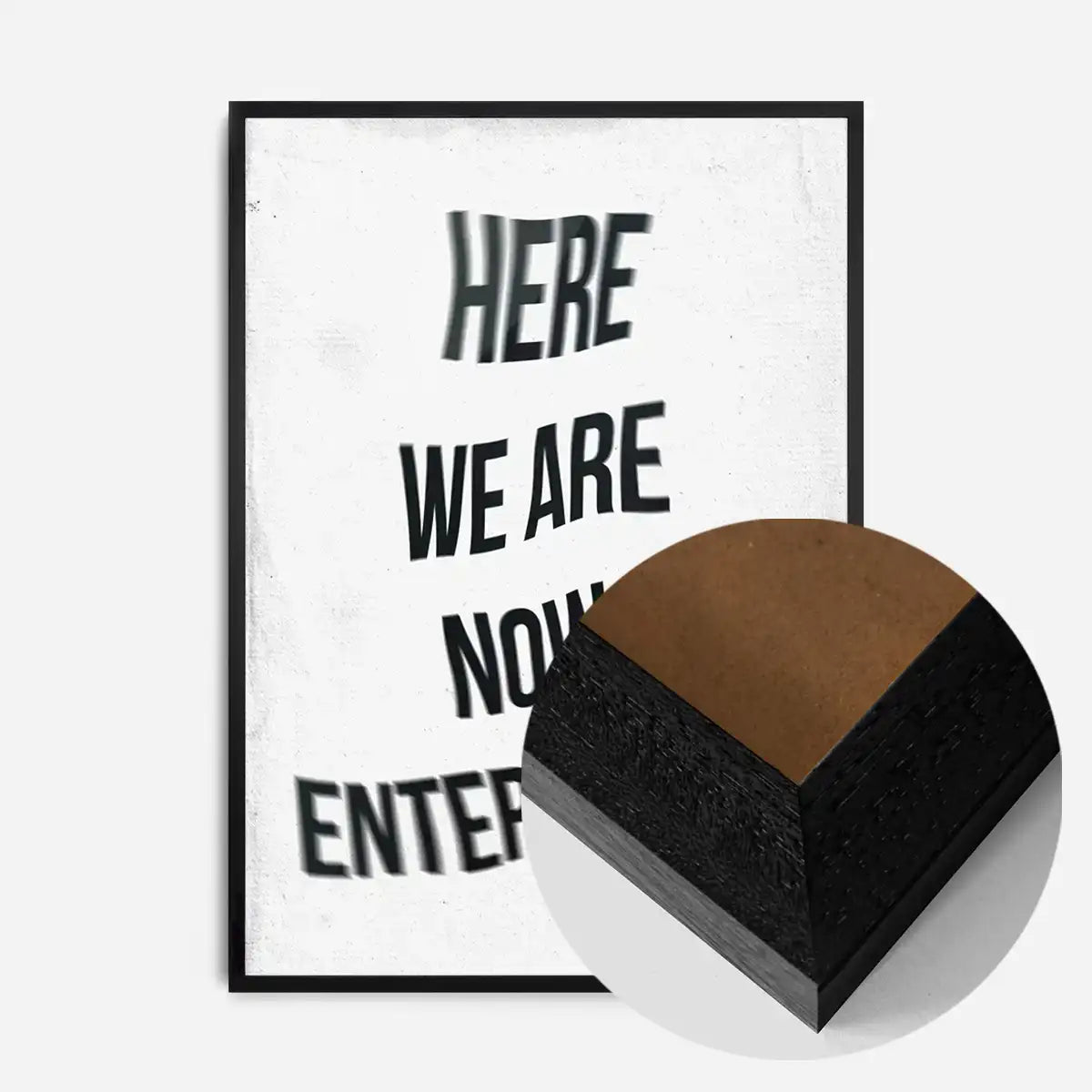 Entertain Us Nirvana Lyrics Quote Print