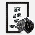 Black Ornate Frame