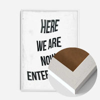 Entertain Us Nirvana Lyrics Quote Print