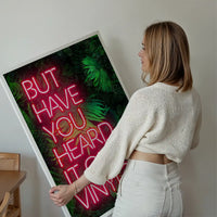 Have You Heard It On Vinyl V2 Ferns Left-Aligned Print