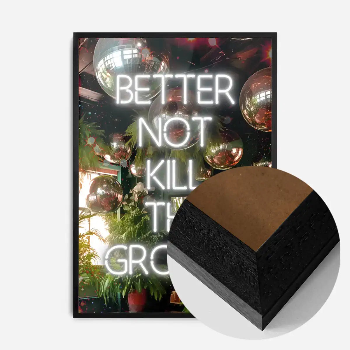 Better Not Kill The Groove Murder on the Dancefloor Lyrics Quote Print