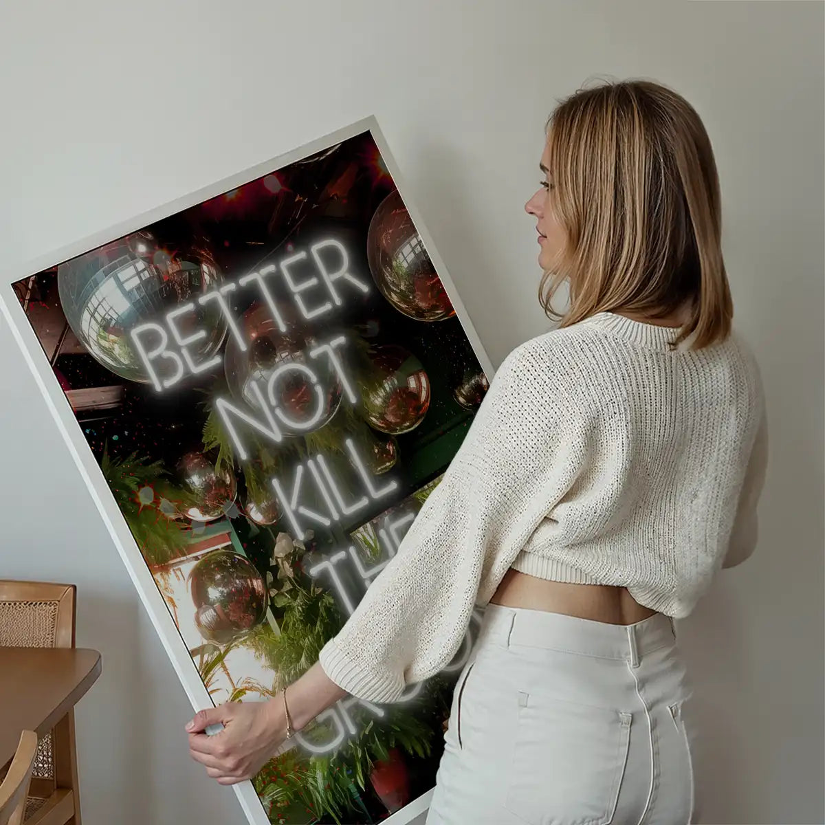 Better Not Kill The Groove Murder on the Dancefloor Lyrics Quote Print