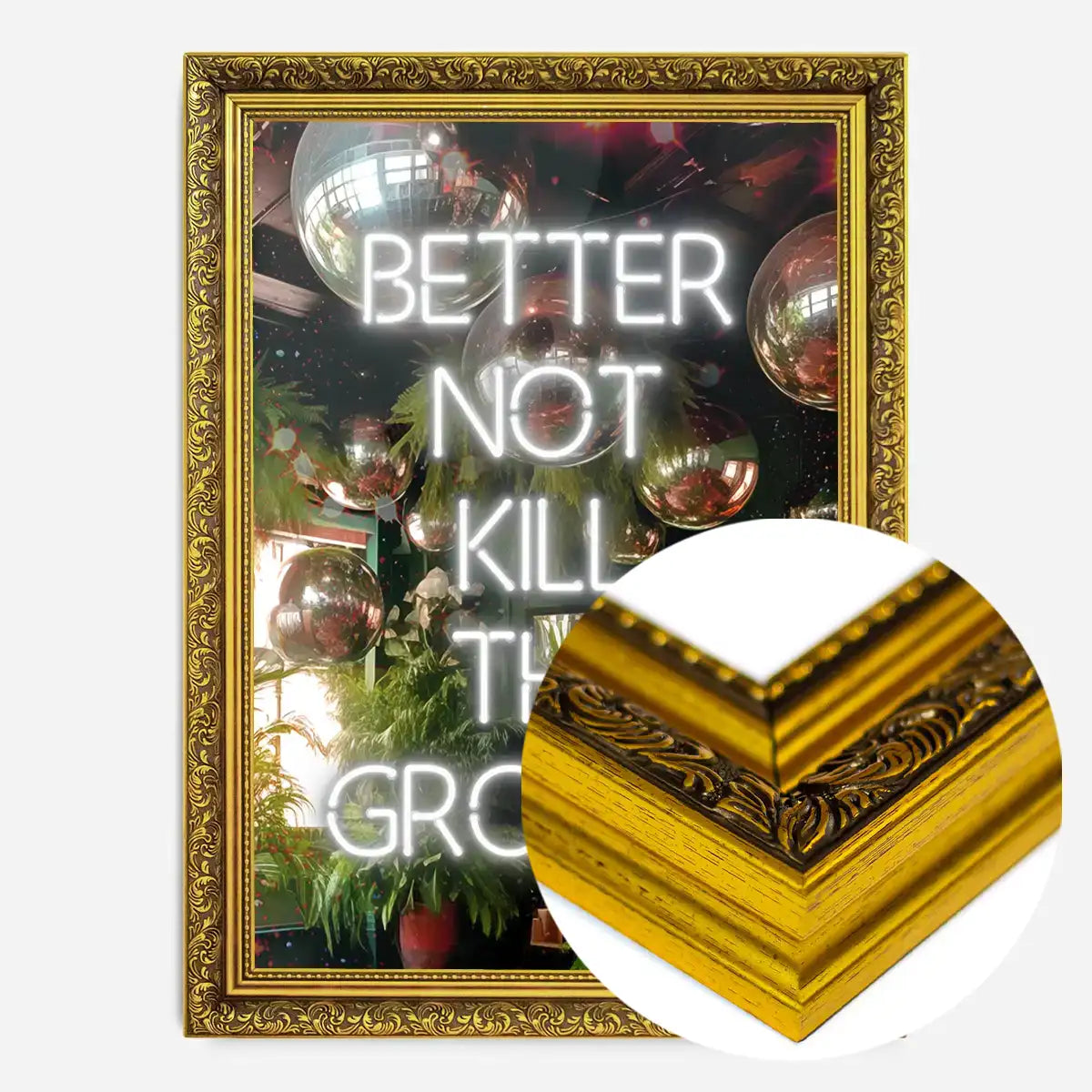 Better Not Kill The Groove Murder on the Dancefloor Lyrics Quote Print
