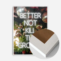 Better Not Kill The Groove Murder on the Dancefloor Lyrics Quote Print