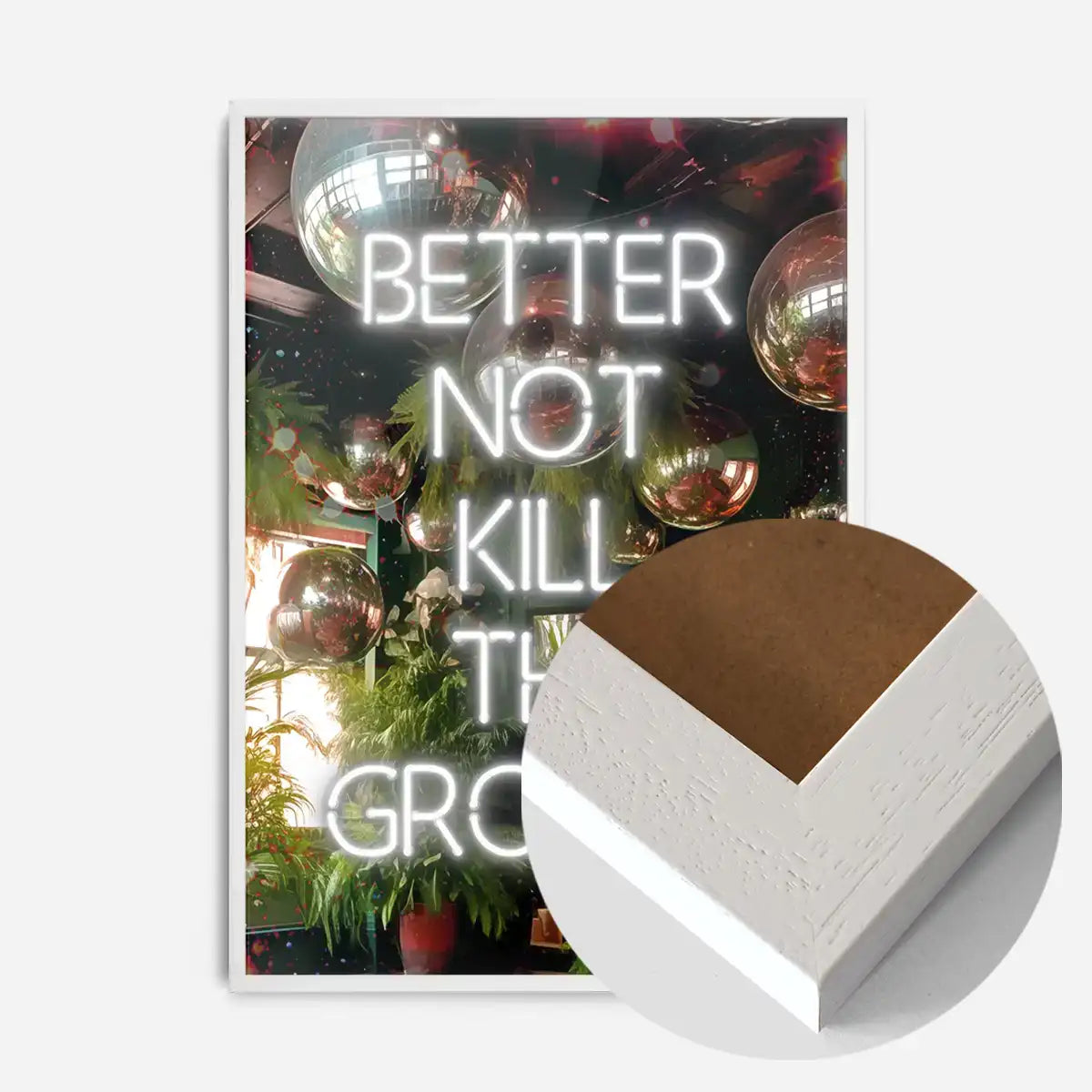Better Not Kill The Groove Murder on the Dancefloor Lyrics Quote Print