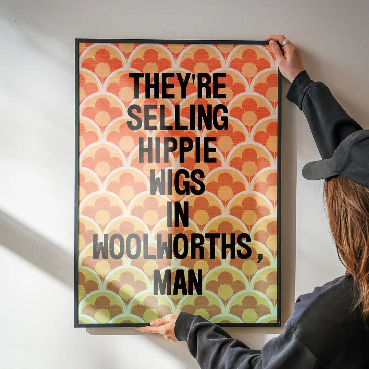They're Selling Hippie Wigs Withnail and I Quote Print