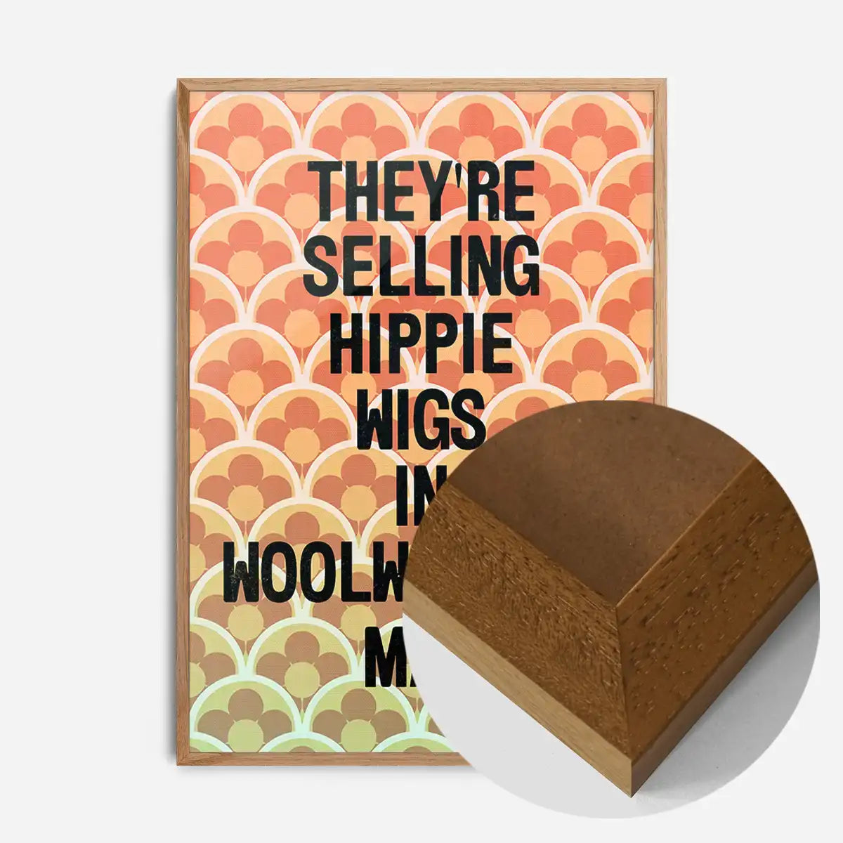 They're Selling Hippie Wigs Withnail and I Quote Print