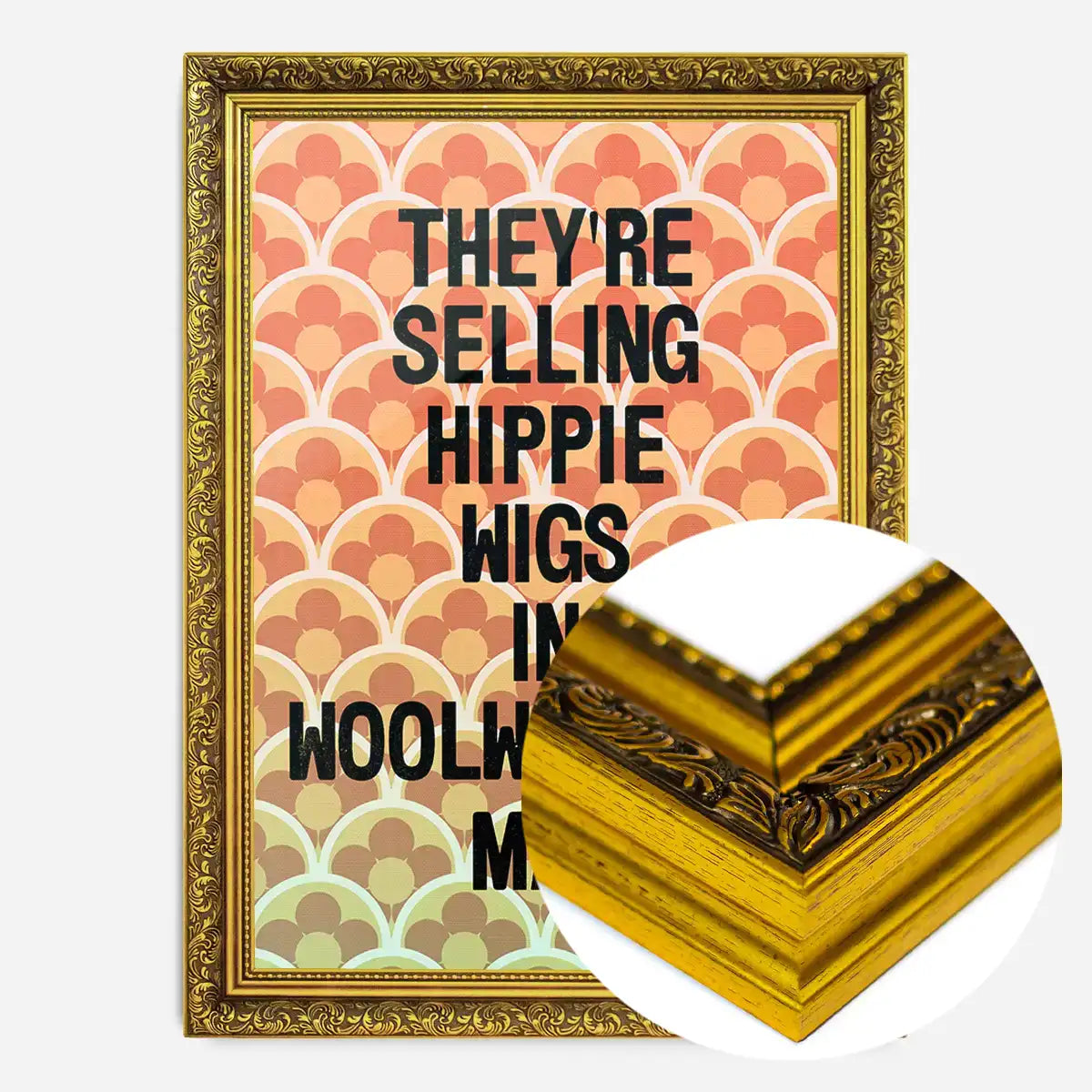 They're Selling Hippie Wigs Withnail and I Quote Print