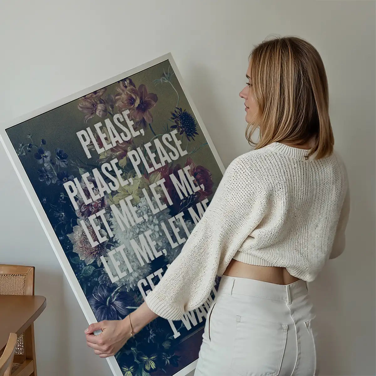 Please Let Me Get What I Want Smiths Morrissey Lyrics Print