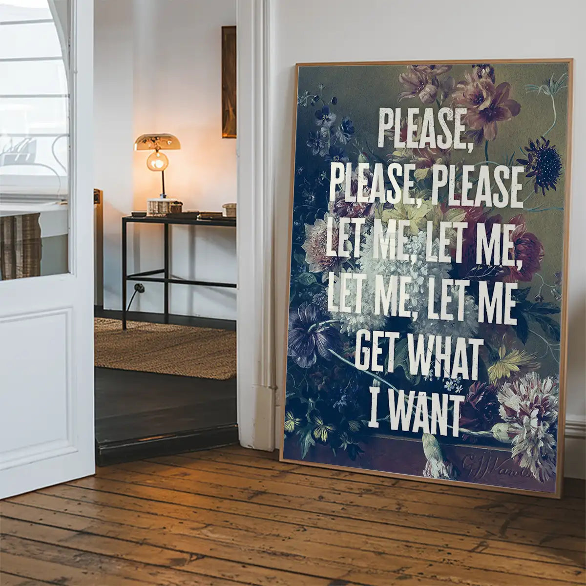 Please Let Me Get What I Want Smiths Morrissey Lyrics Print
