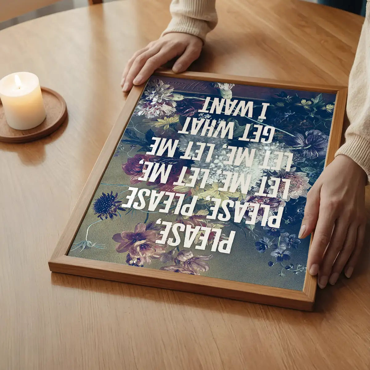 Please Let Me Get What I Want Smiths Morrissey Lyrics Print