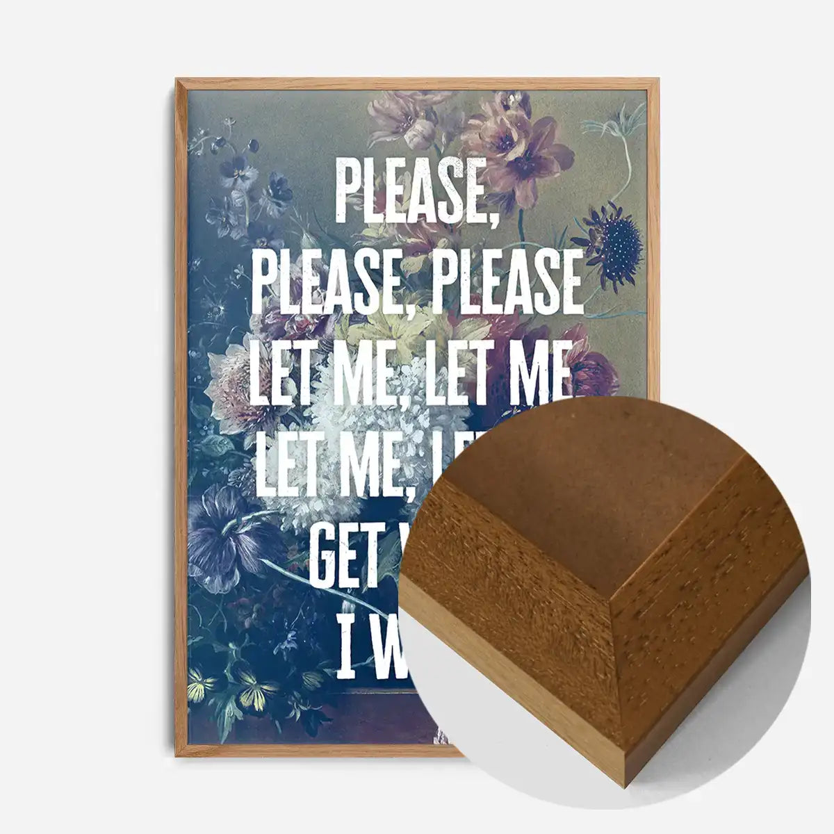 Please Let Me Get What I Want Smiths Morrissey Lyrics Print