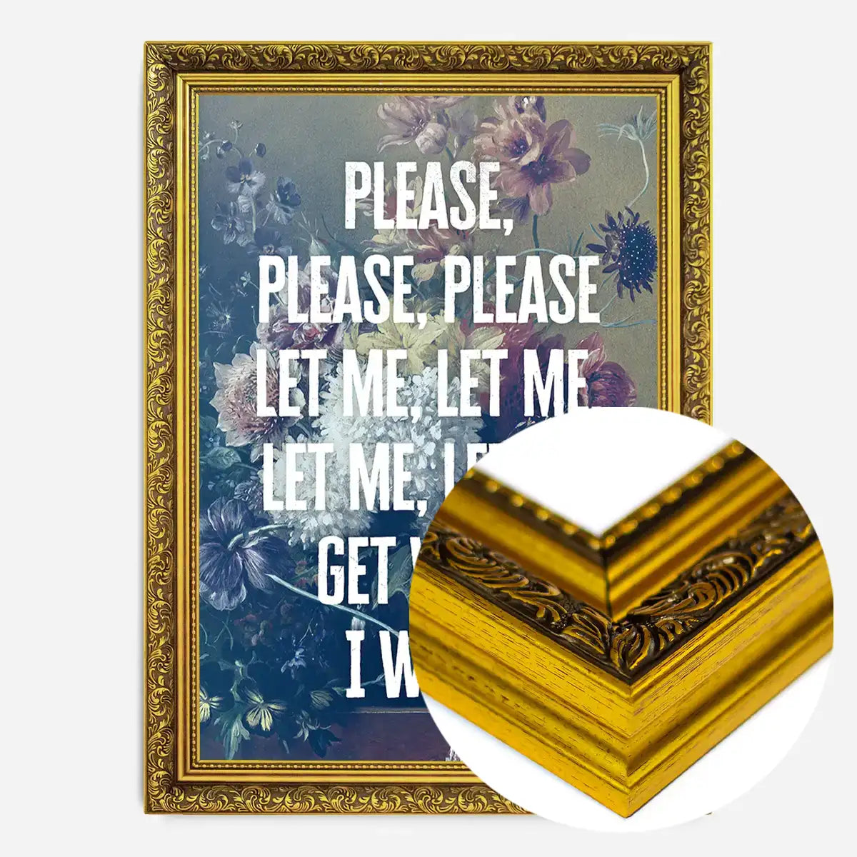 Please Let Me Get What I Want Smiths Morrissey Lyrics Print