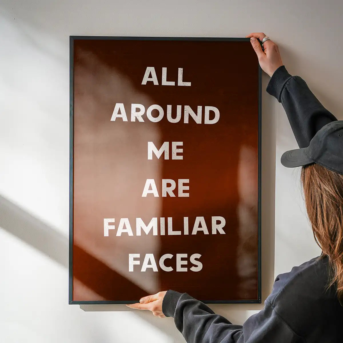 All Around Me Are Familiar Faces Tears for Fears Lyrics Print